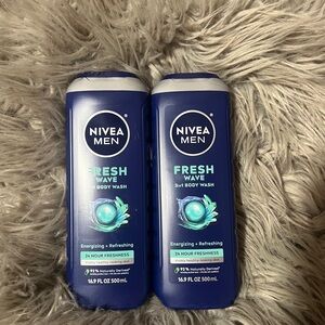 Men Fresh Wave 3-in-1 Body Wash - Blue